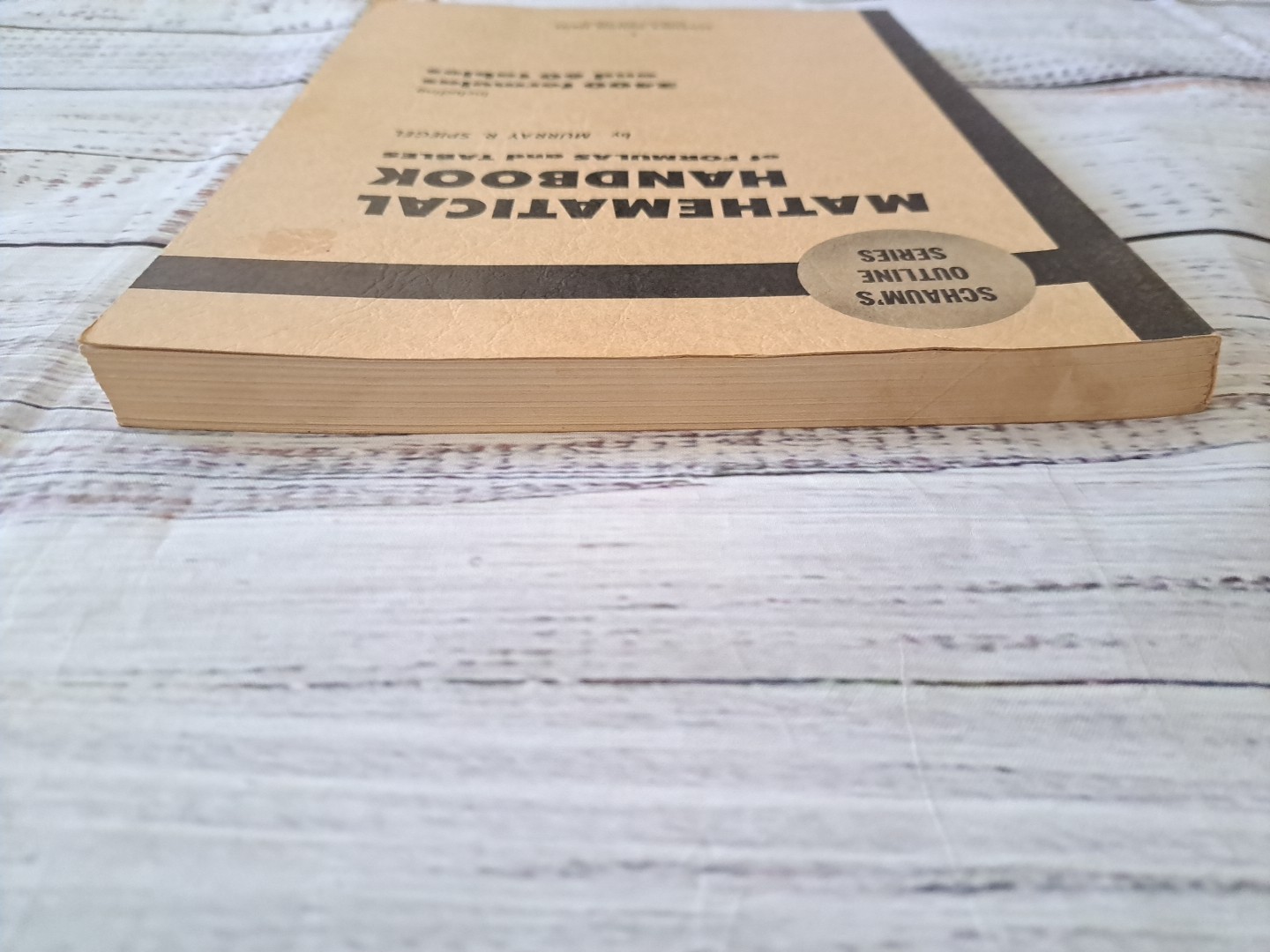 Mathematical Handbook of Formulas and Tables Murray R. Spiegel 1968 Paperback