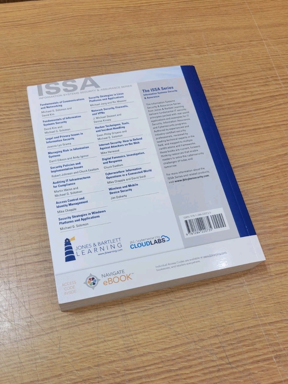 Fundamentals of Information Systems Security 4th Edition Paperback Textbook