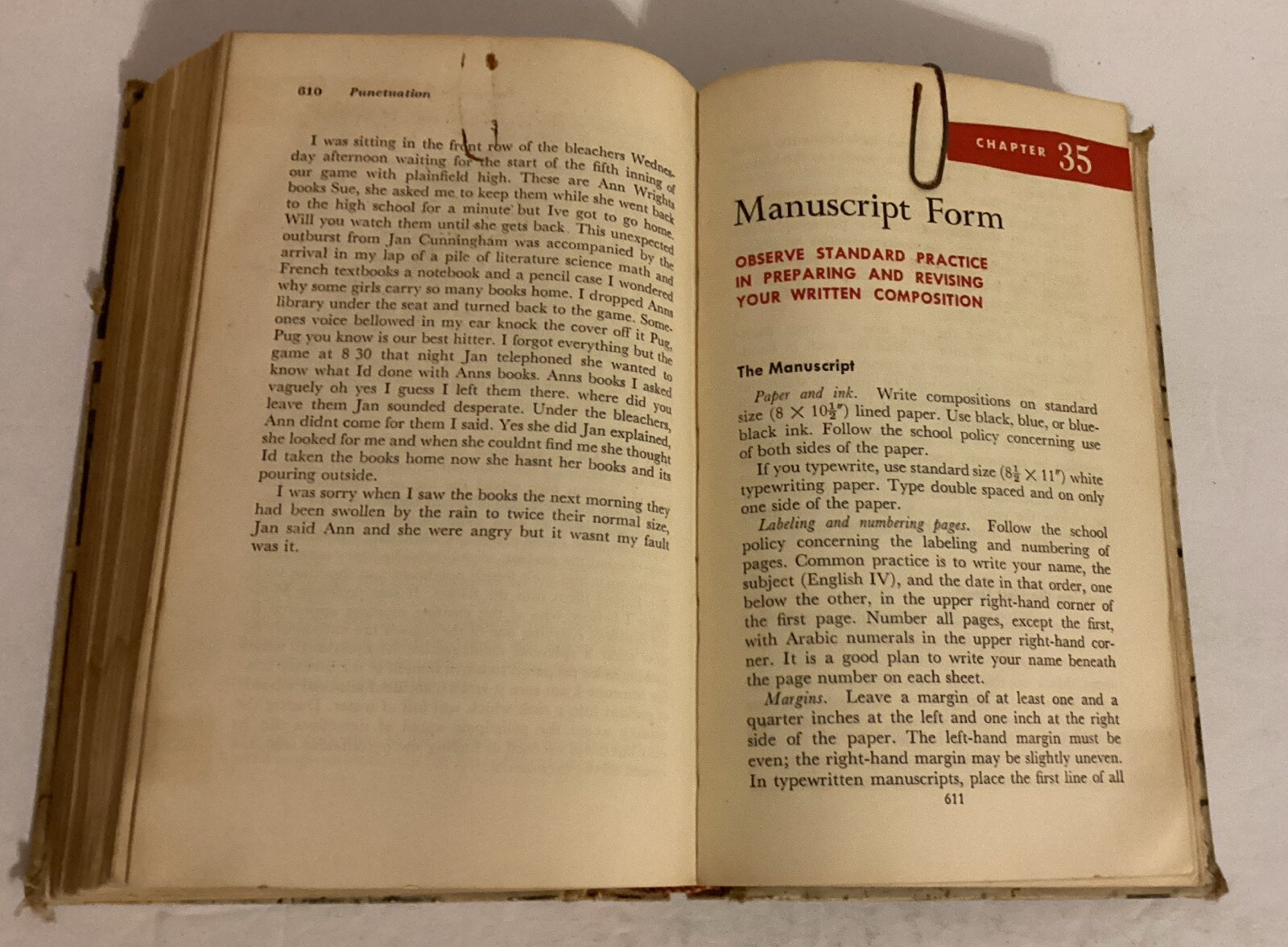1957 English Grammar And Composition Complete Course John E Warriner Hardcover
