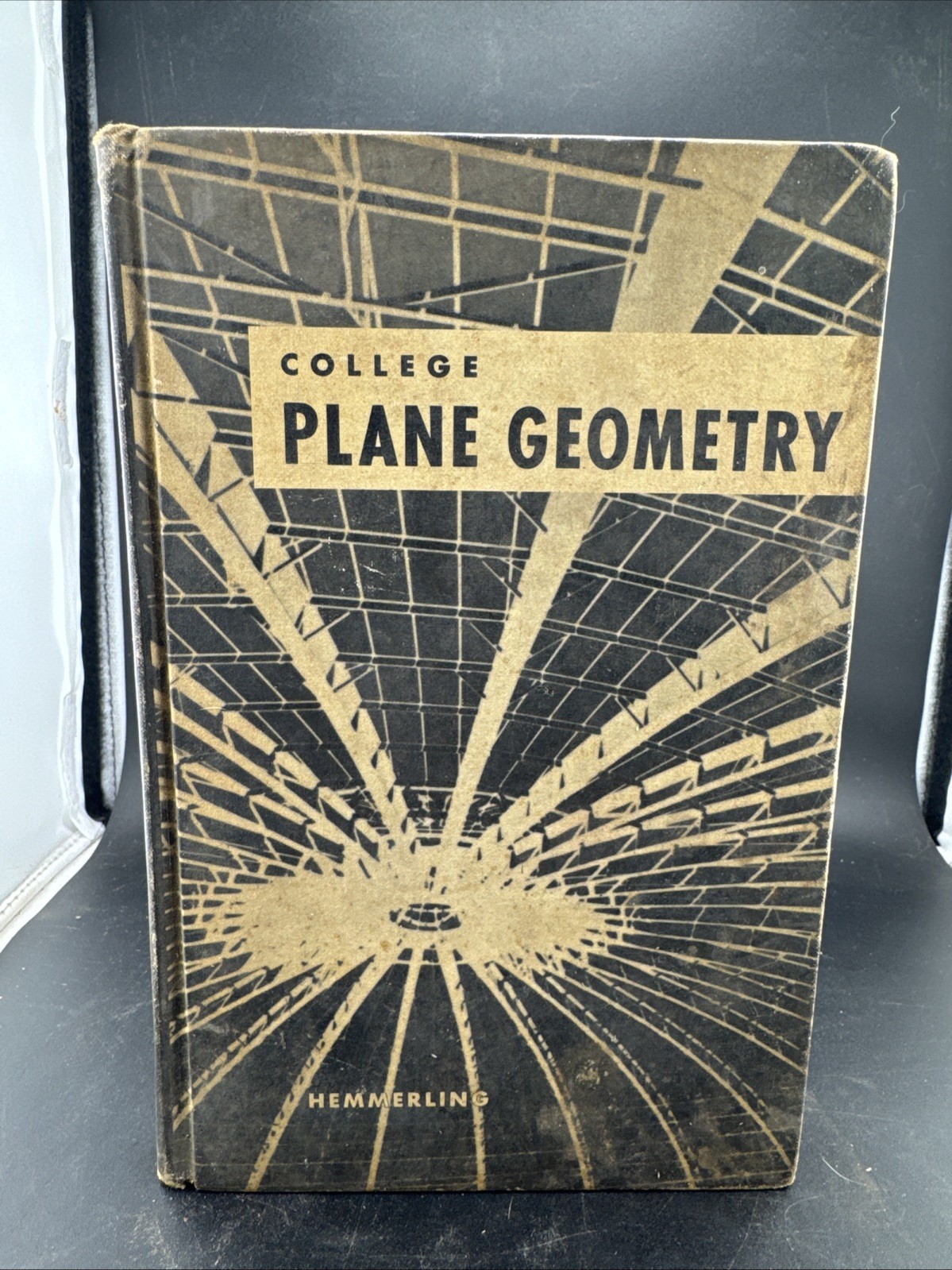 College Plane Geometry by Edwin M. Hemmerling 1958 Hardcover with Dust Jacket