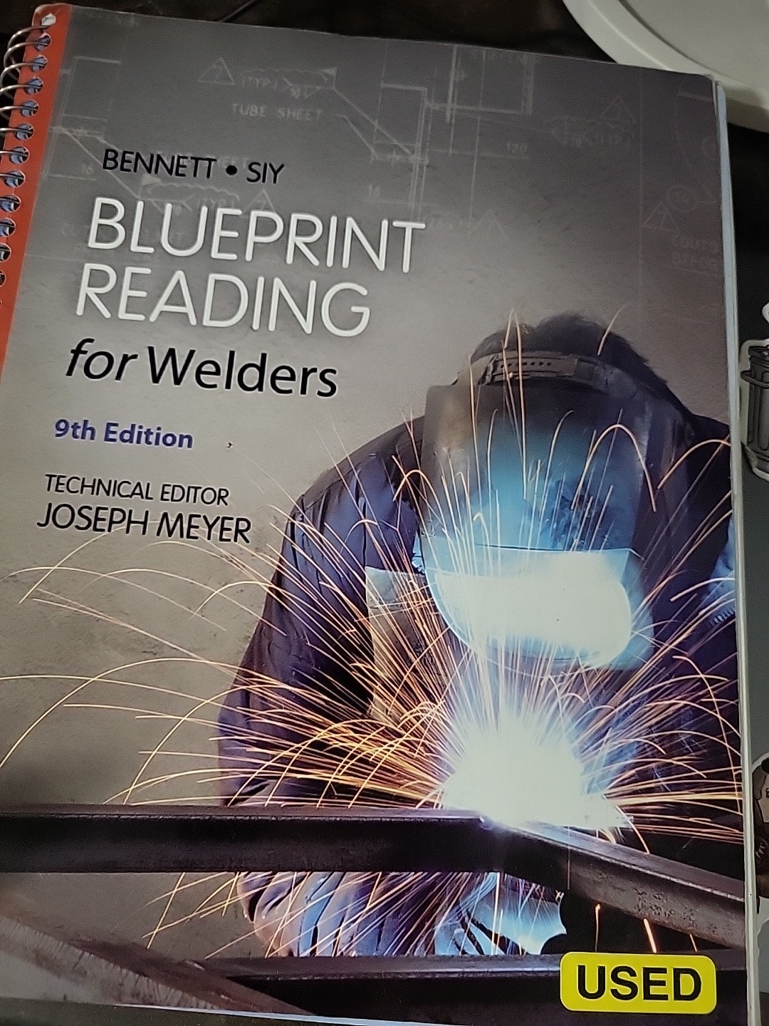 Blueprint Reading for – Spiral-bound, by Bennett A.E.; Siy – Very Good p
