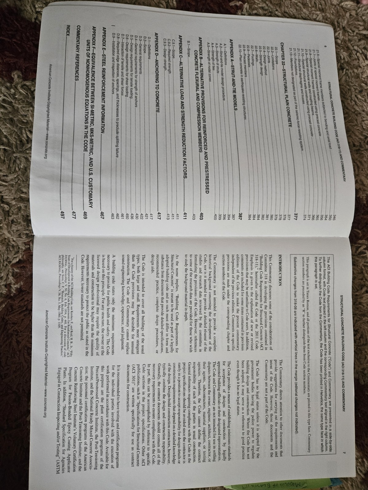 318-08: Building Code Requirements for Structural Concrete and…