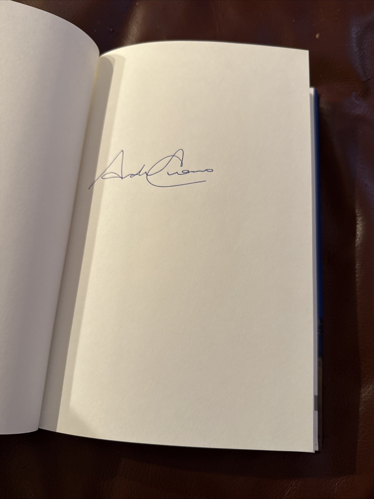 SIGNED ANDREW CUOMO AMERICAN CRISIS Hardcover Book First Edition 1st