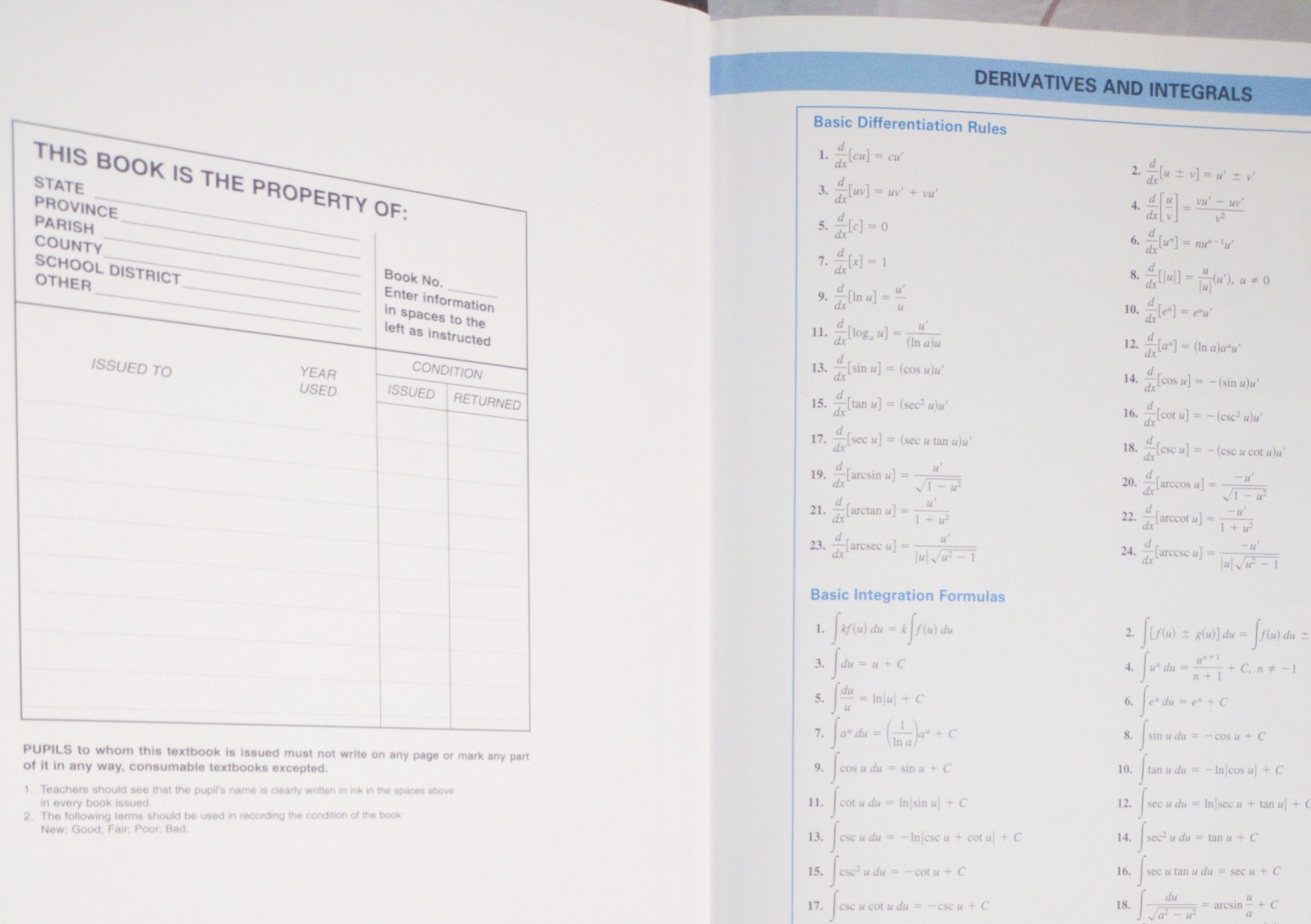 Calculus for AP, 2nd Edition, Calc Chat, Larson, VG, Hardcover
