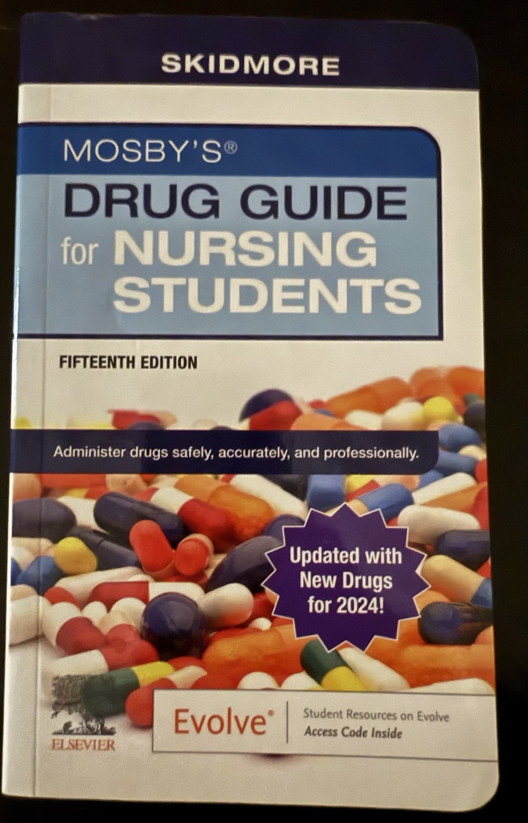 Mosby’s Drug Guide for Nursing Students by Linda Skidmore-Roth (2022, Paperback)