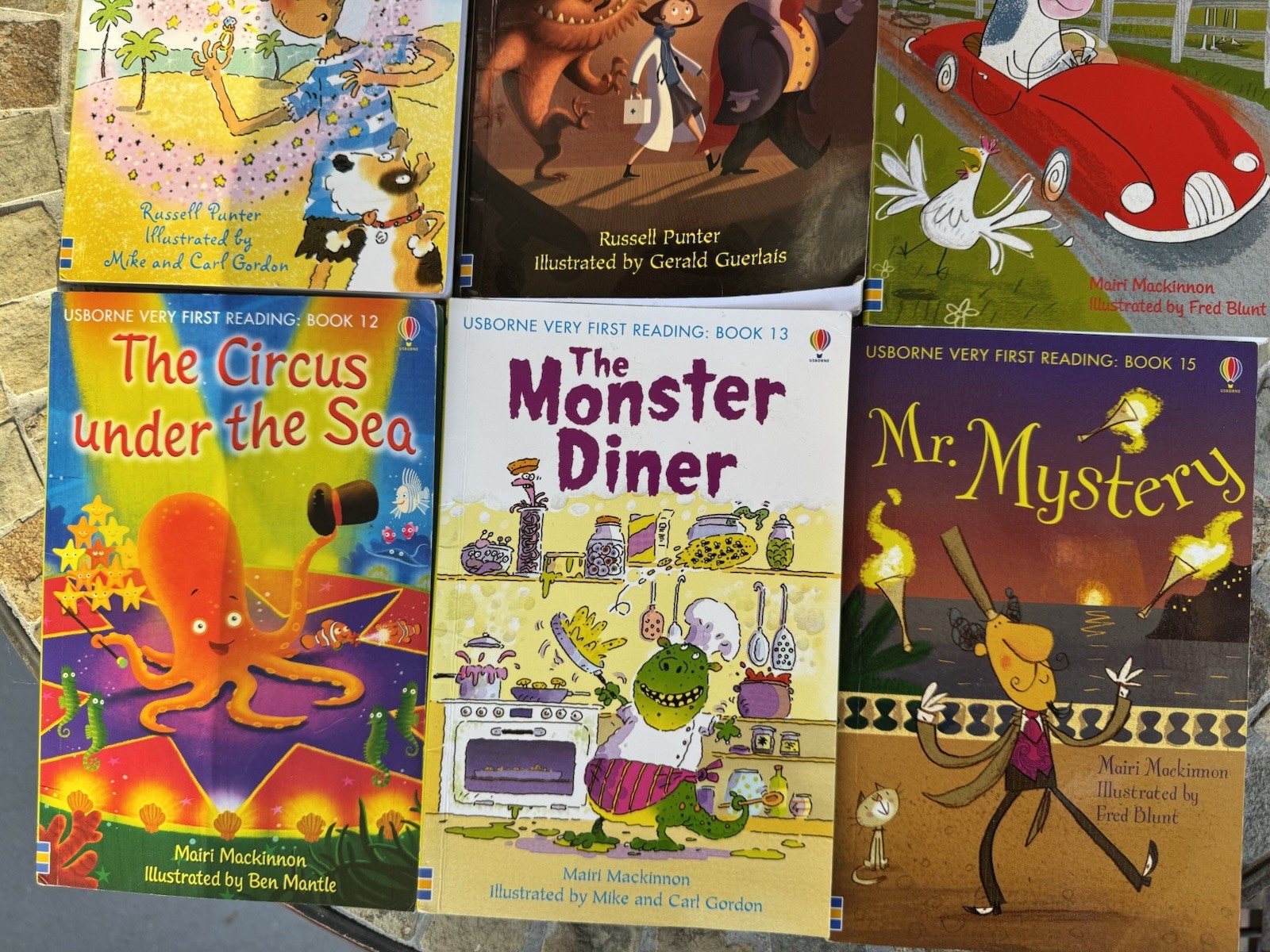 9 Usborne Very First Reading Books Preschool 3+ Homeschool Activities Puzzles