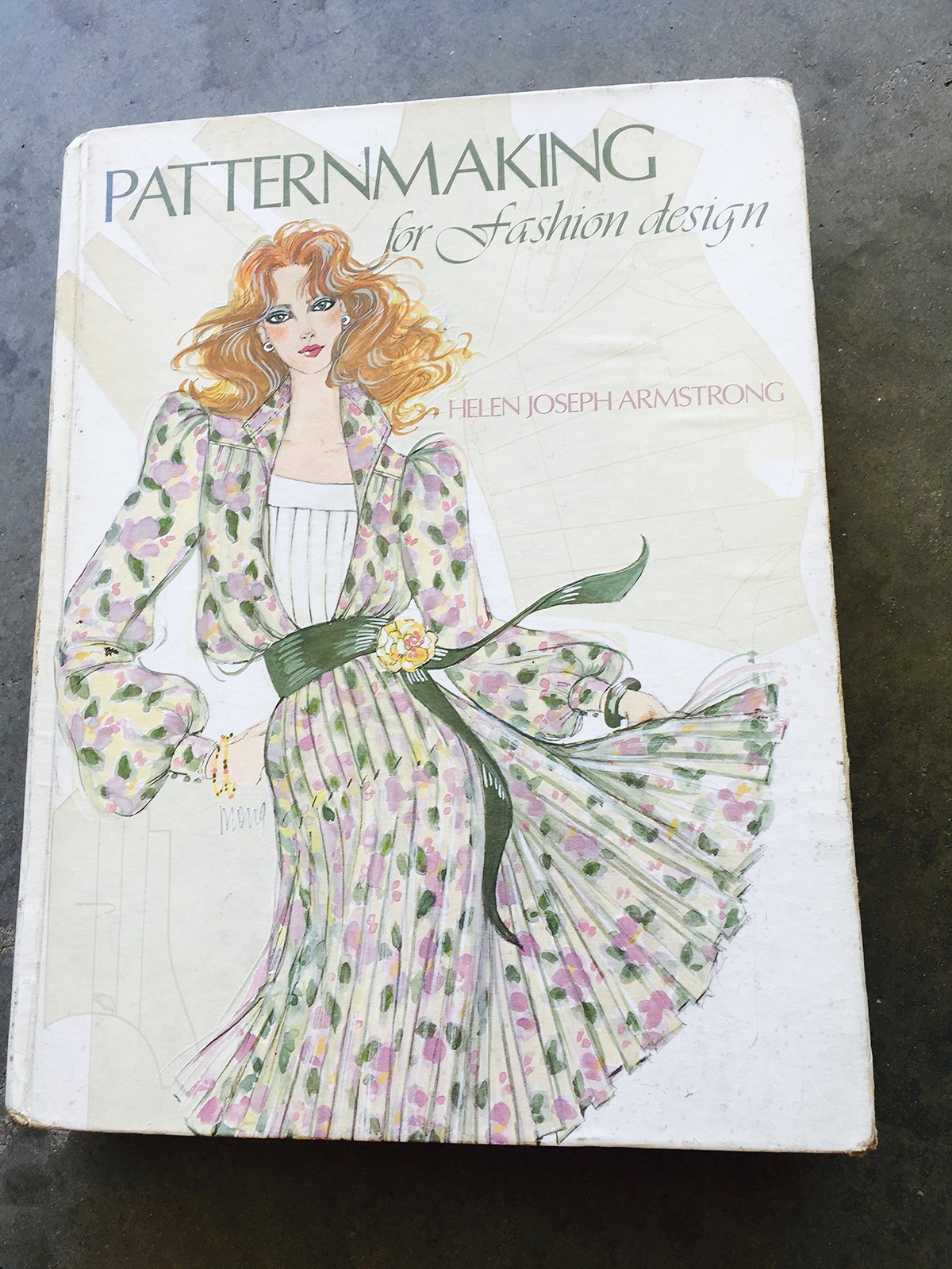 PATTERNMAKING FOR FASHION DESIGN BY Helen Joseph Armstrong HARDCOVER **GOOD**