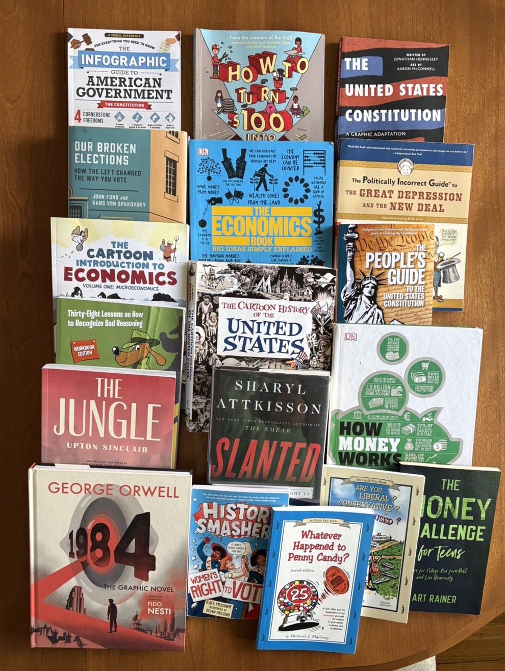 Guest Hollow Government, Economics and Personal Finance Book Set for Homeschool