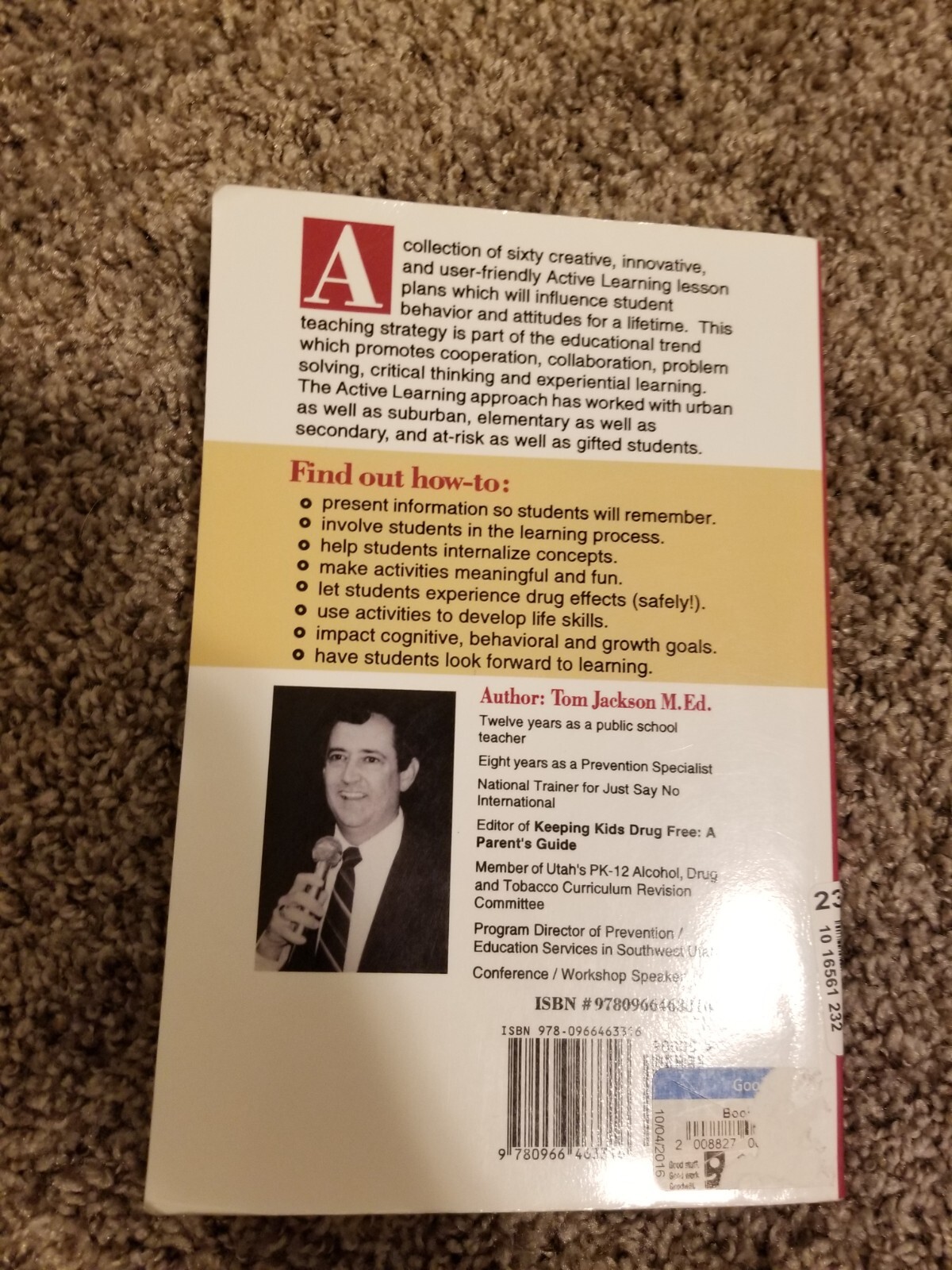 Activities That Teach by Tom Jackson (1993, Trade Paperback)