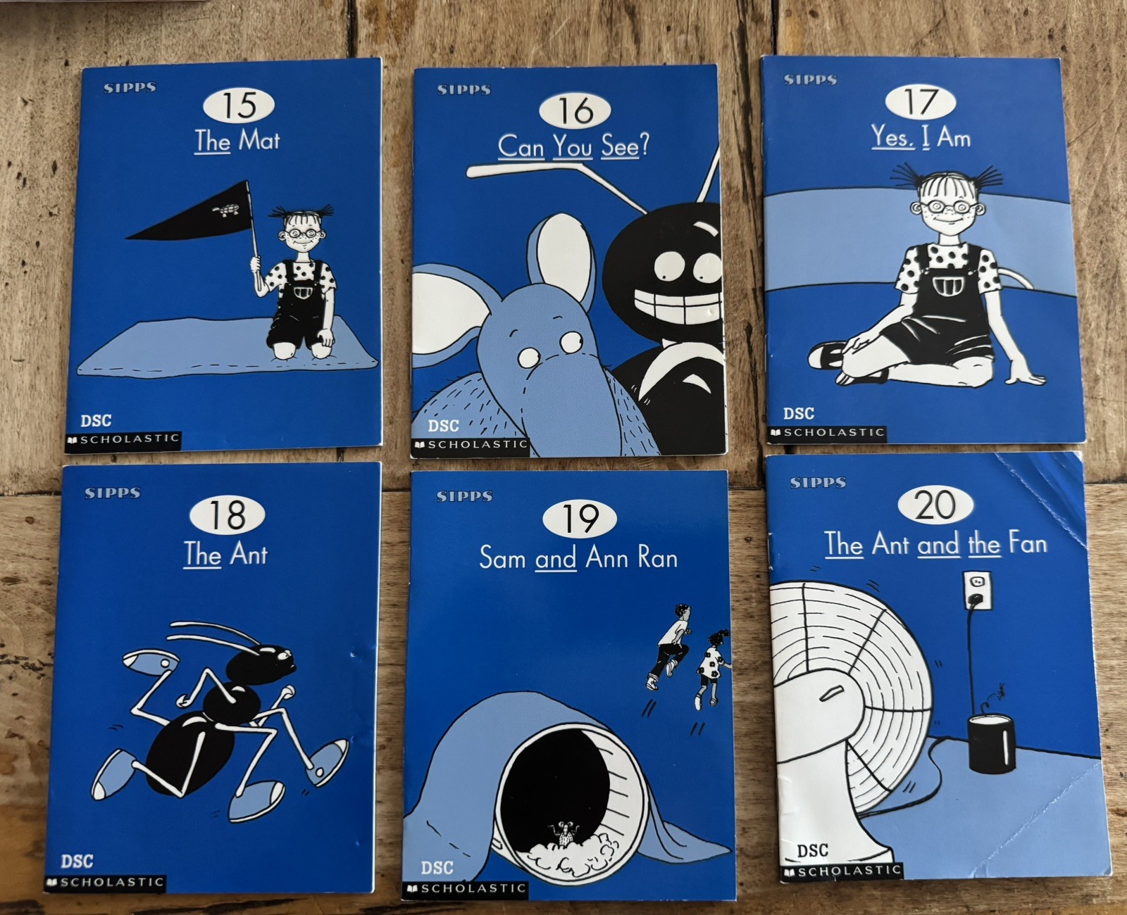 SIPPS Beginning Level Little Books 2001 Readers Class Lot of 25