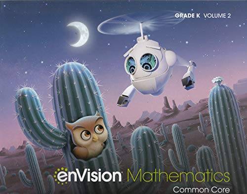 ENVISION MATHEMATICS 2020 COMMON CORE STUDENT EDITION GRADE K VOLUME 2 – GOOD