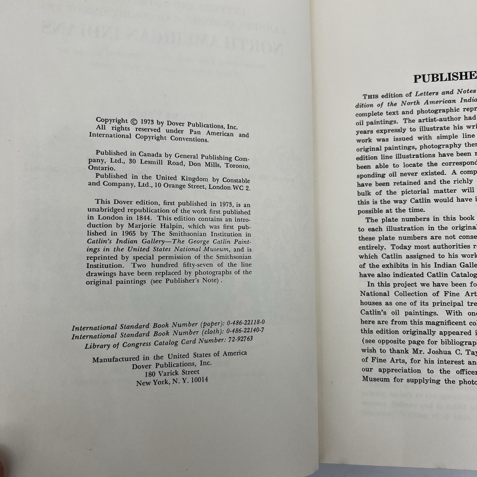 North American Indians By George Catlin Letters Manners Customs Volumes 1 & 2