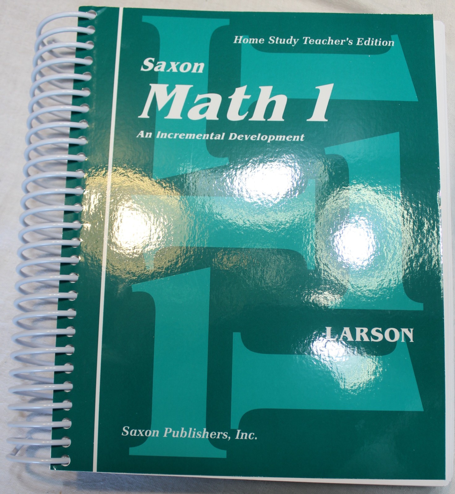 SAXON Math HOMESCHOOL 1 Complete Curriculum Kit Home Study Manual & Workbooks