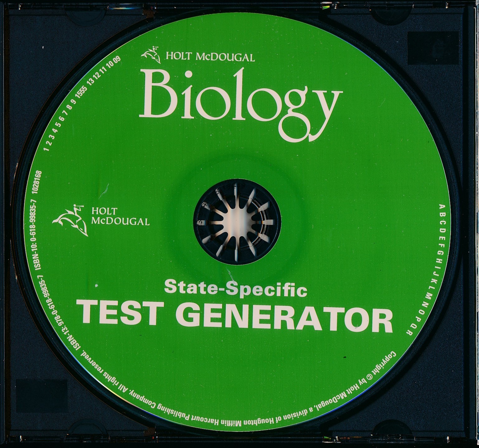 Holt McDougal Biology: ExamView Suite Test Bank Test Generator CD-ROM