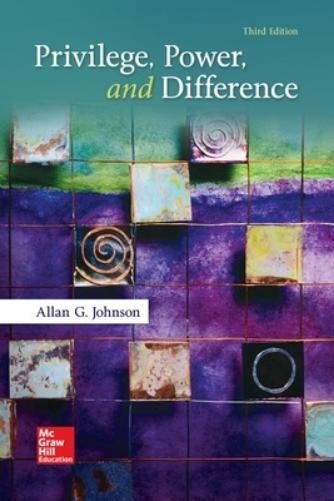 Allan Johnson Privilege, Power, and Difference (Paperback)