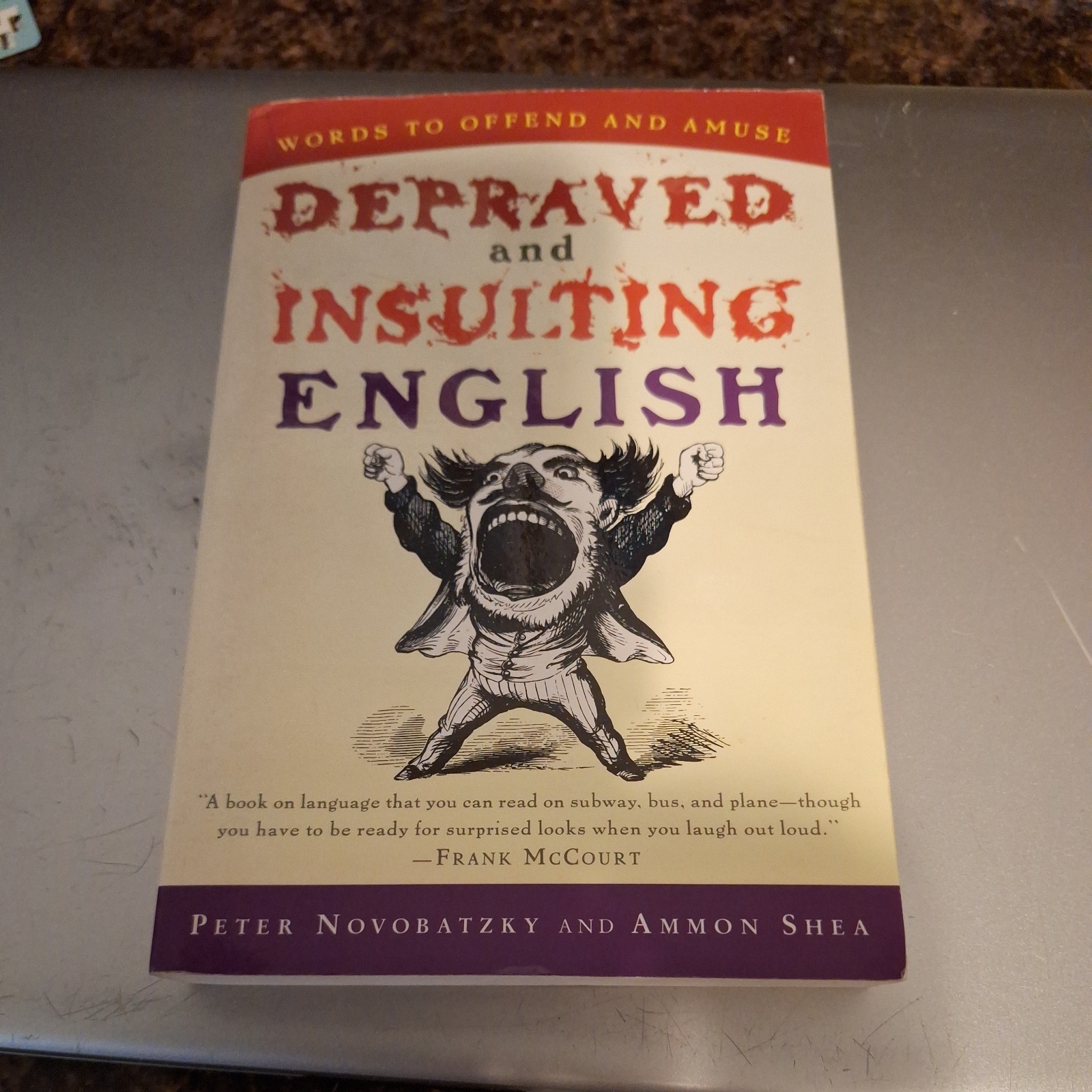 Depraved and Insulting English – paperback Novobatzky, Peter|Shea, Ammon