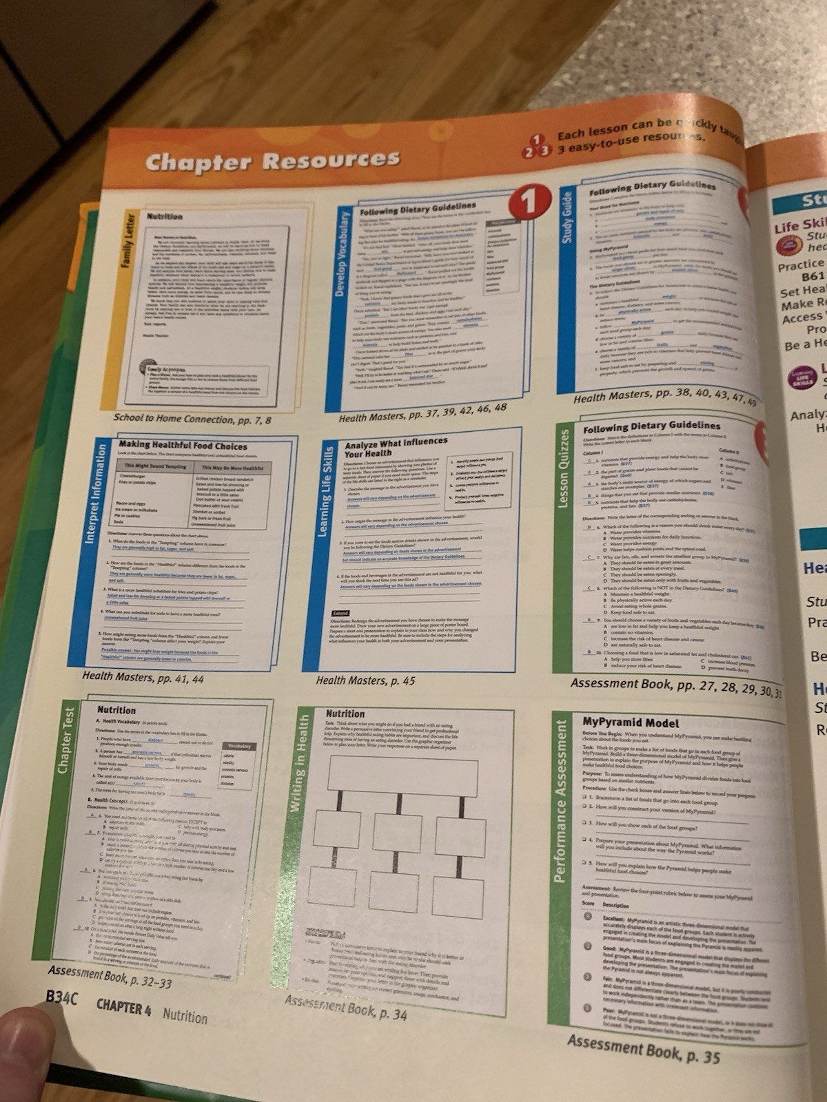 Teacher’s Edition – Macmillan McGraw Hill Grade 6- Health and Wellness 2008