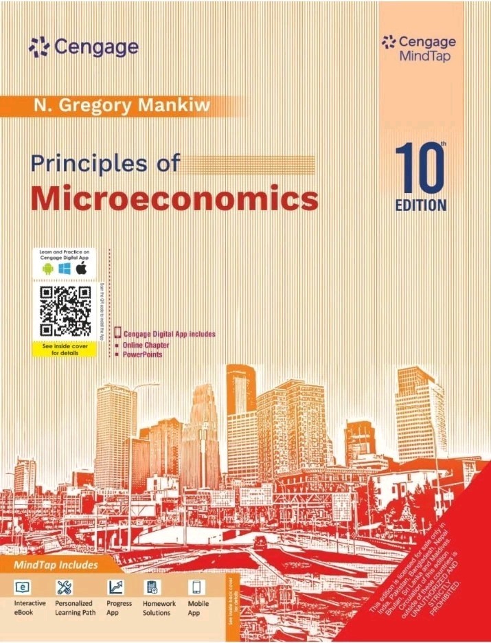 Principles of Microeconomics 10e by N. Mankiw INTERNATIONAL EDITION