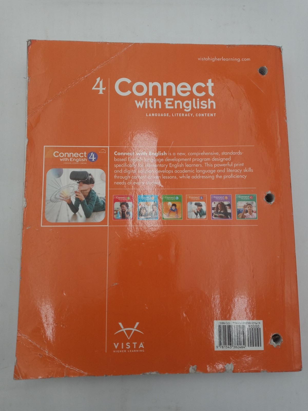 Connect With English 4 Language Literacy Content 2024 edition 9781543382464