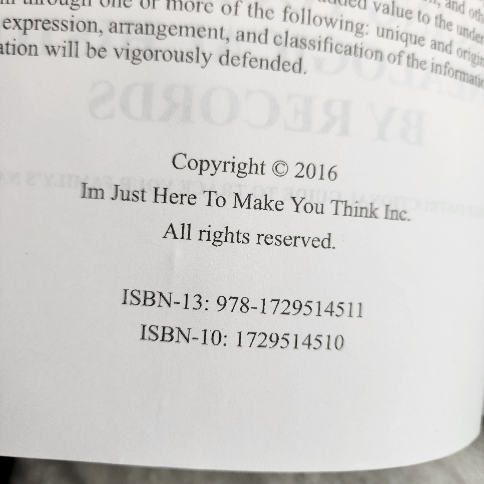 Tracing Your Family’s Genealogical History by Records : First Edition…