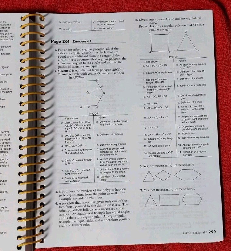 Abeka A Beka Book PLANE GEOMETRY SOLUTION KEY 2nd Edition SPIRAL 95397014 A