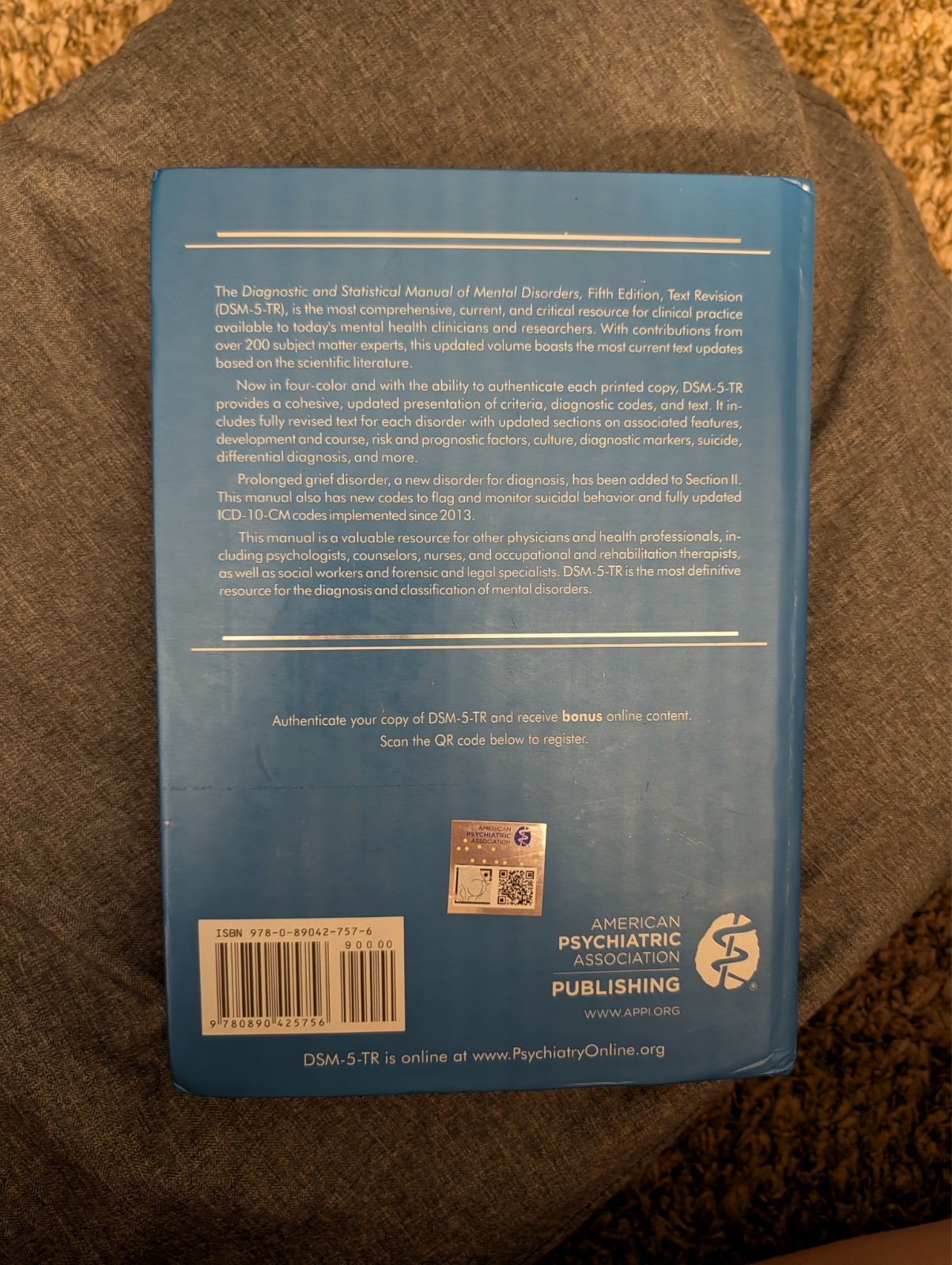 Diagnostic and Statistical Manual of Mental Disorders by American Psychiatric…