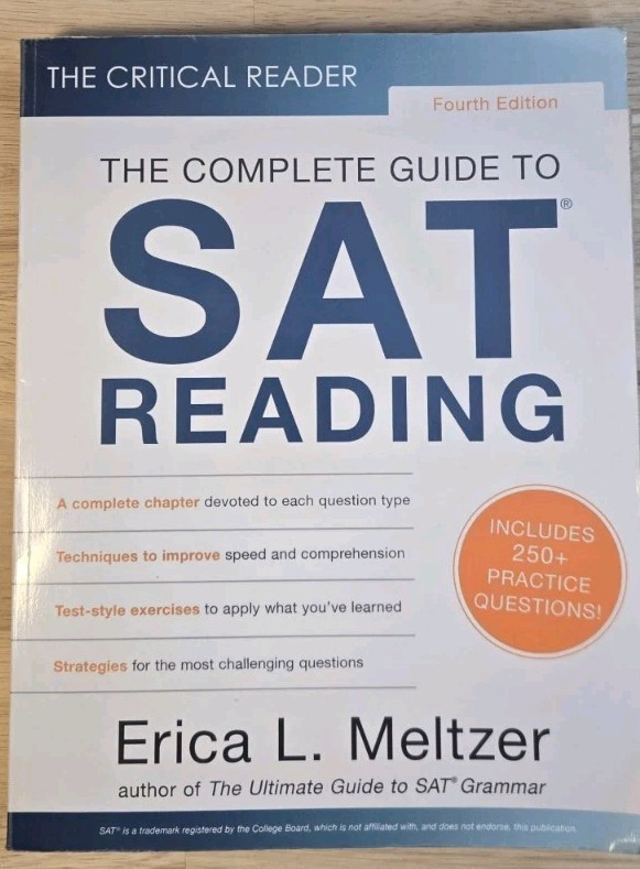 Ultimate Guide to SAT Grammar, 4th Edition by Erica L. Meltzer (2017, Trade…