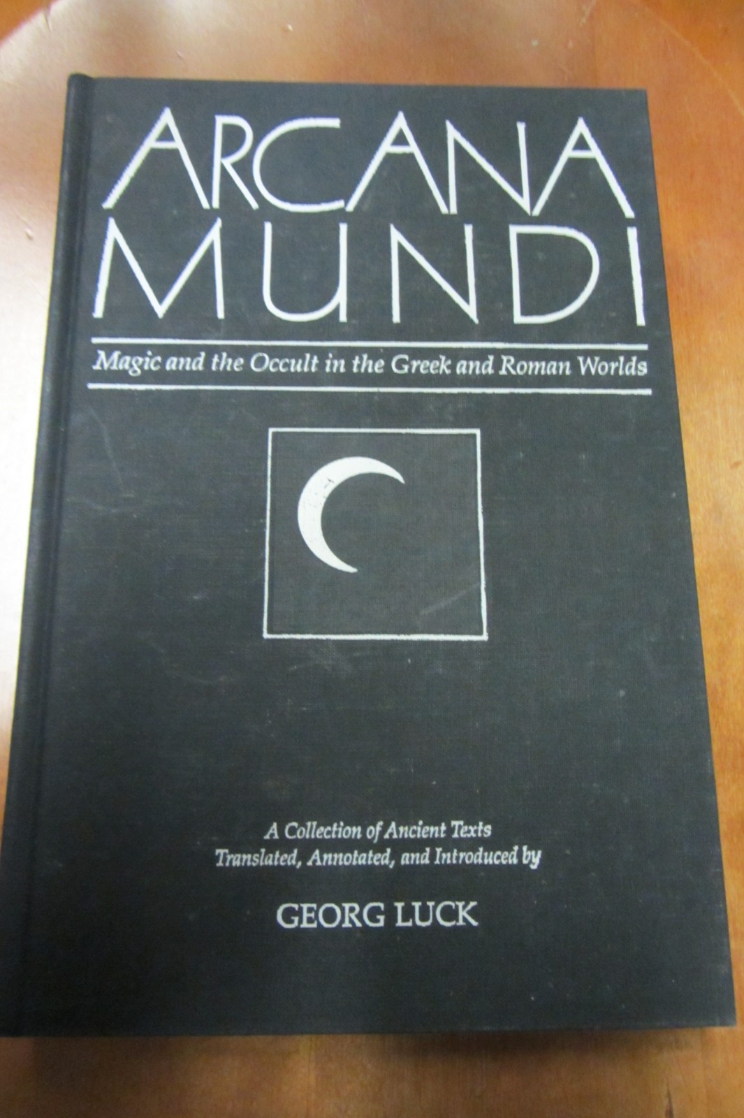 Arcana Mundi HC 1985 Luck 1st ed Occult in Greek Roman World oop Demonology