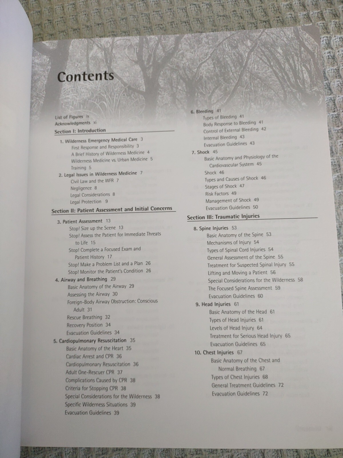 Wilderness First Responder Third Edition By Buck Tilton, MS, WEMT. Literature