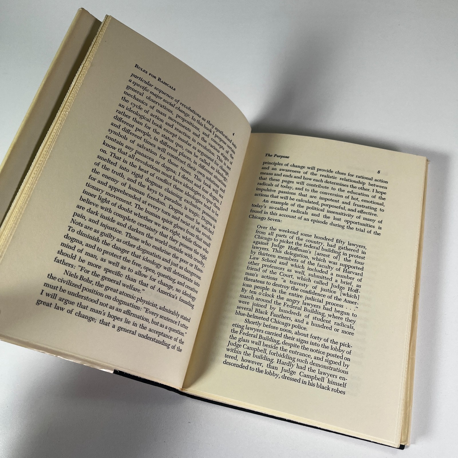 Rules for Radicals by Saul D. Alinsky (1971, 1st Edition, Hardcover) Book