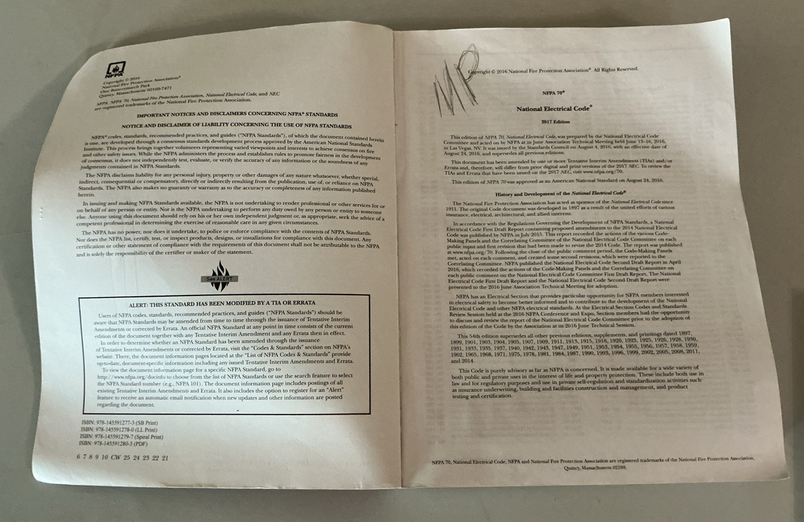 NEC NFPA 70 National Electrical Code Book & Understanding The Nat’l Electrical