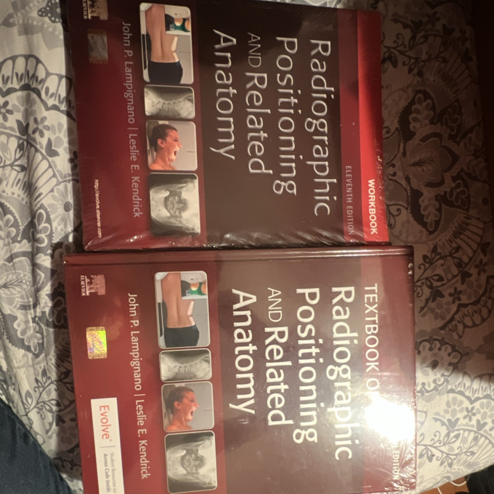 Radiographic Positioning and Anatomy 11th Ed Hardcover Lampignano and Workbook