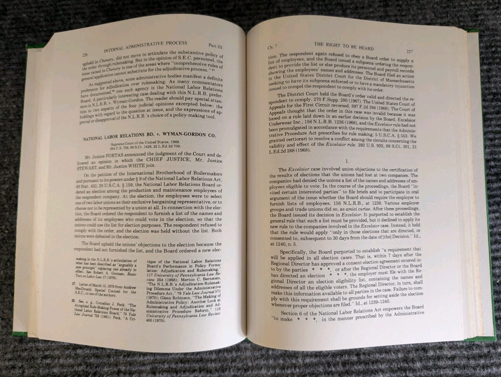 The Legal Foundations of Public Administration (1981) Barry & Whitcomb – 1st Ed