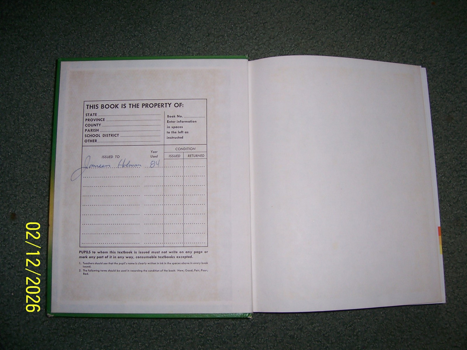 Century 21 Accounting, Green Book, 1977 South-Western Publishing Co. VGC