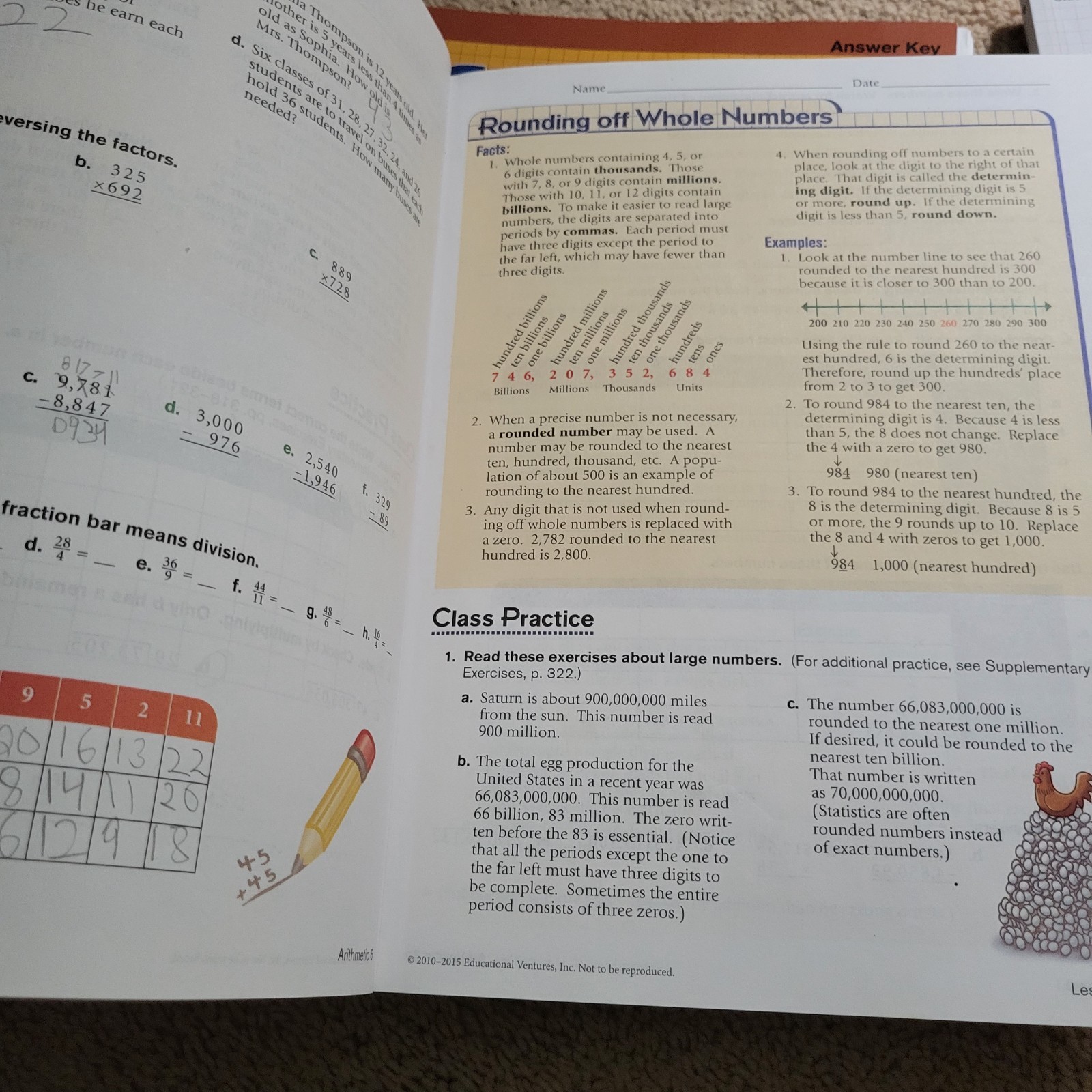 Abeka 6th Grade Math Set, 4th Edition, Teacher Keys and Student Books