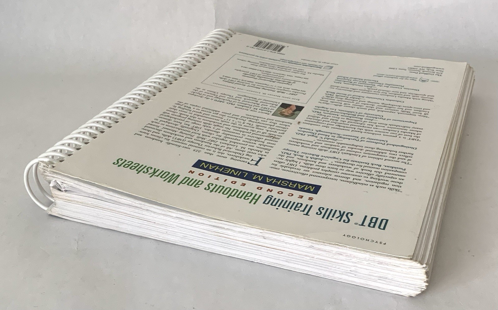 2015 Marsha Linehan DBT Skills Training 2nd Edition Handouts & Worksheets Spiral