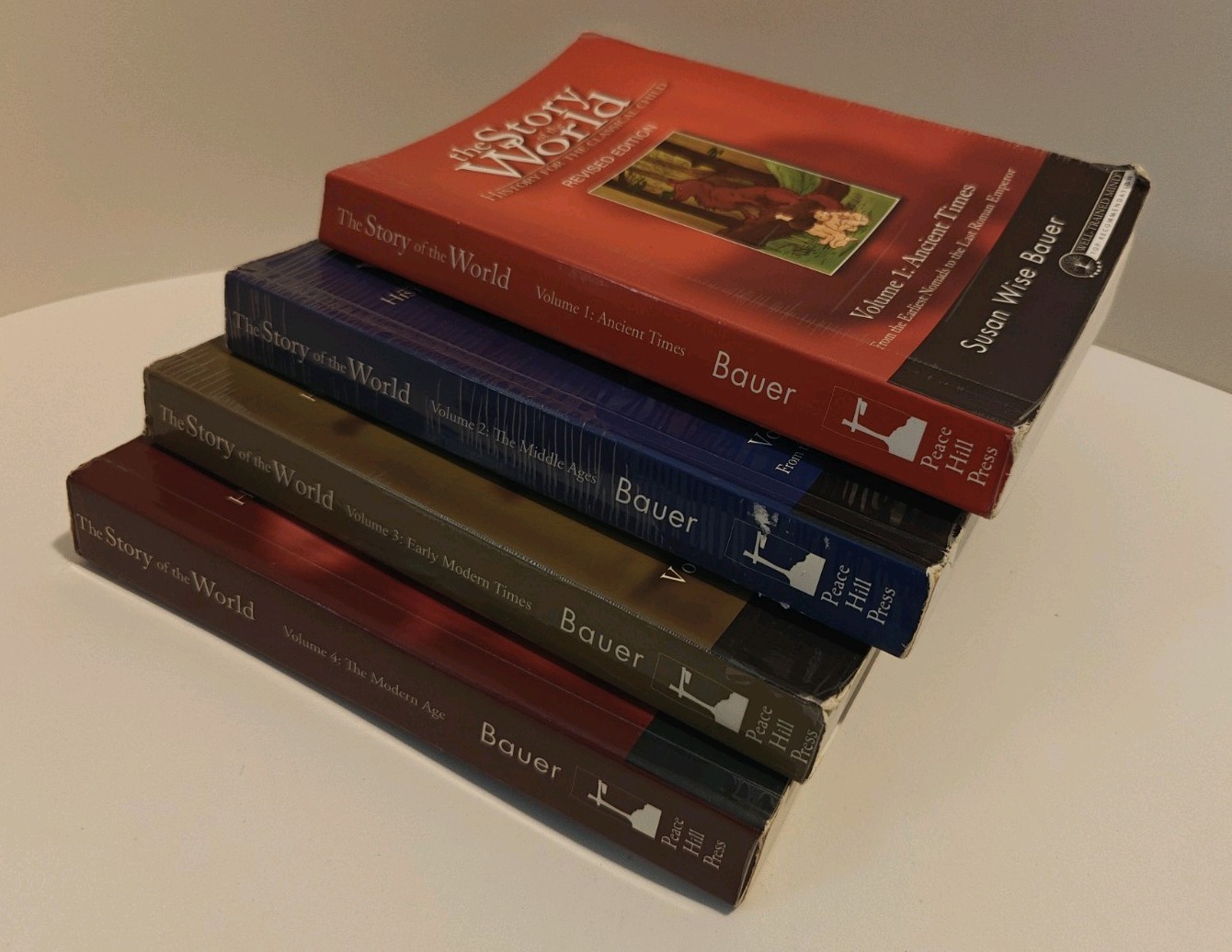 The Story of the World, by Susan Wise Bauer Volumes 1-4 Complete Set