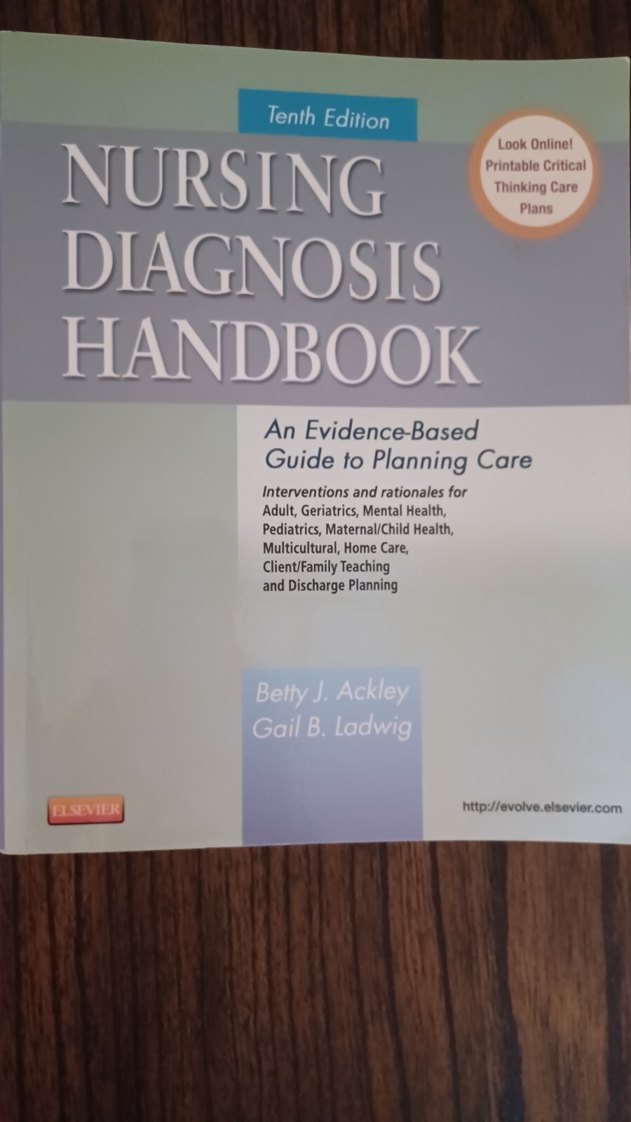 Nursing Diagnosis Handbook : An Evidence-Based Guide to Planning Care by Gail B.