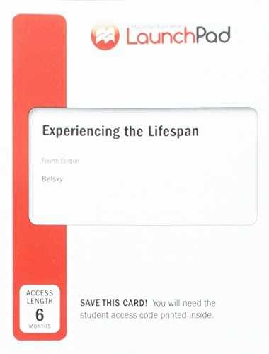 LaunchPad for Experiencing – Printed Access Code, by Belsky Janet – Very Good p