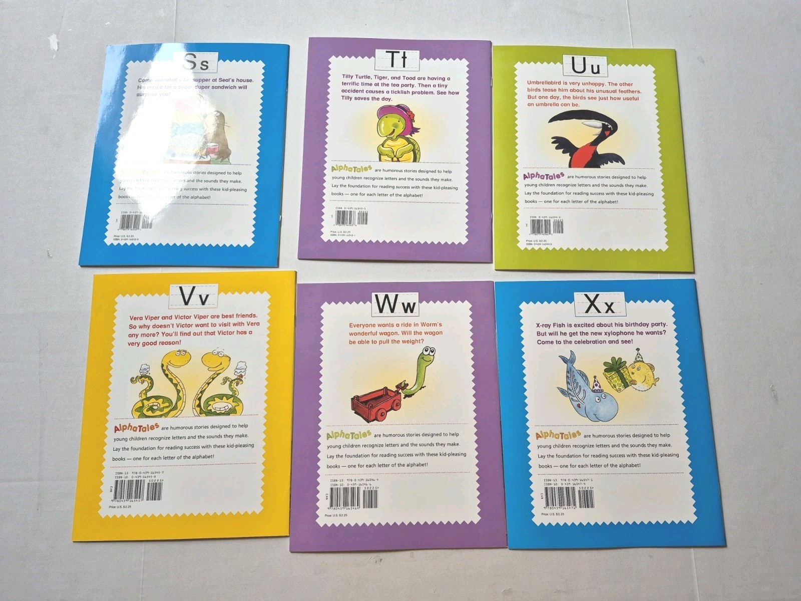 AlphaTales Box Set 26 PB Books Teacher Guide Alphabet Lessons Pre K To 1st Grade