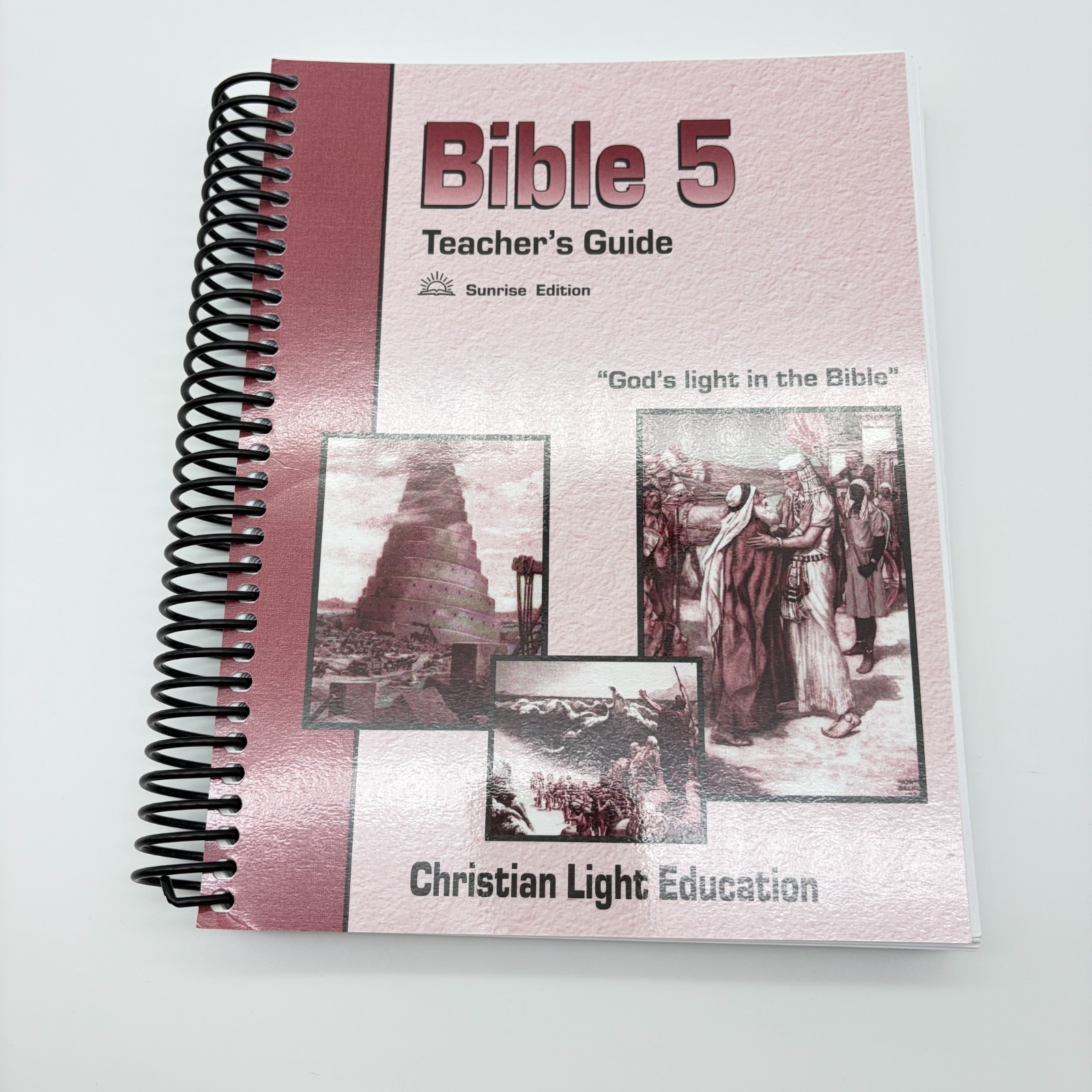Christian Light Education Bible 5 Teacher’s Guides & Light Units 502-505