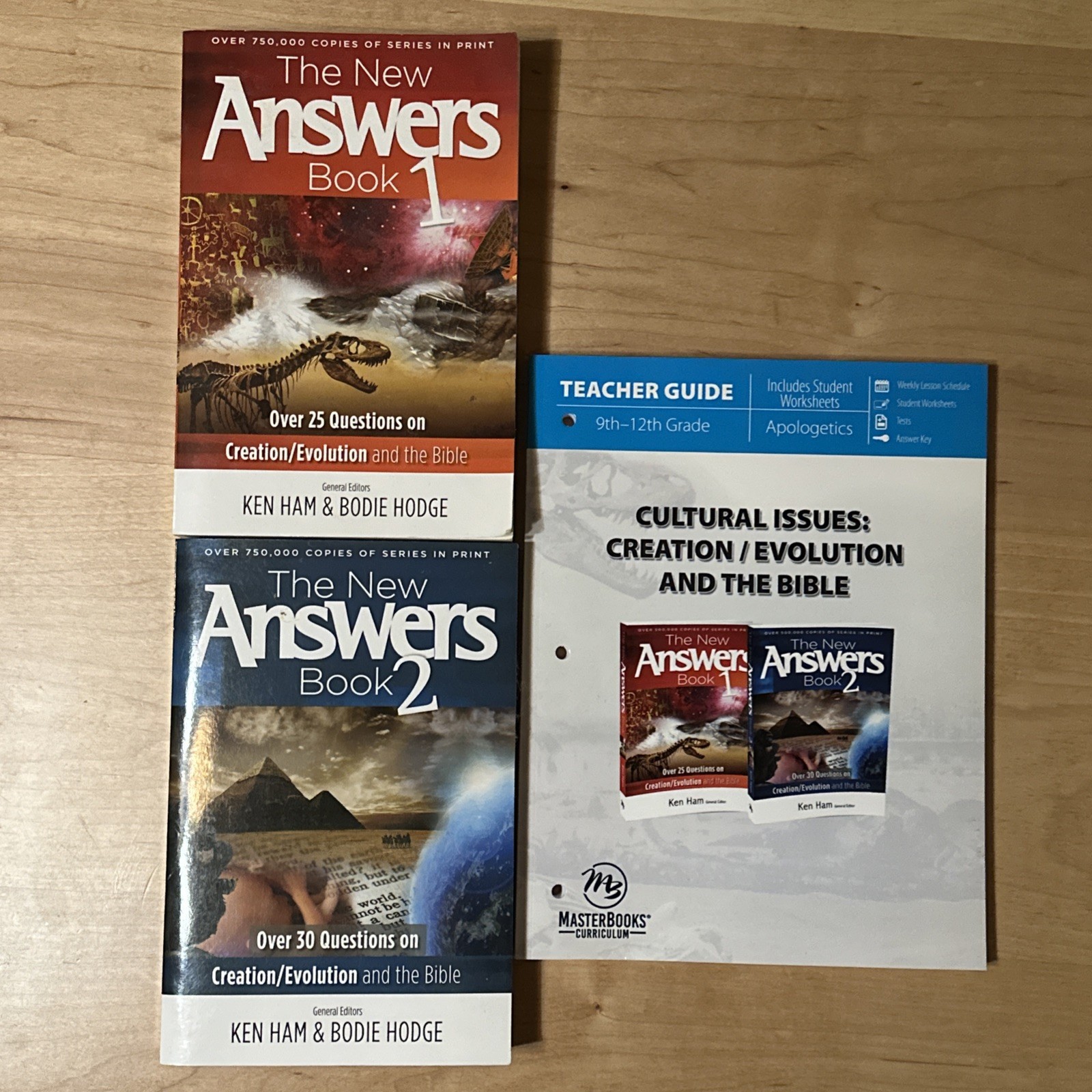 New Master Books CULTURAL ISSUES VOLUME 1 Curriculum Apologetics Answers Ken Ham
