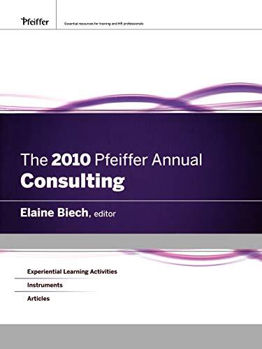 Biech – 2010 Pfeiffer Annual – New paperback or softback – X555z