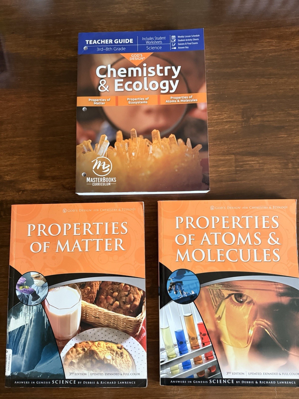 Masterbooks Chemistry Ecology: Student & Teacher Gr 3-8