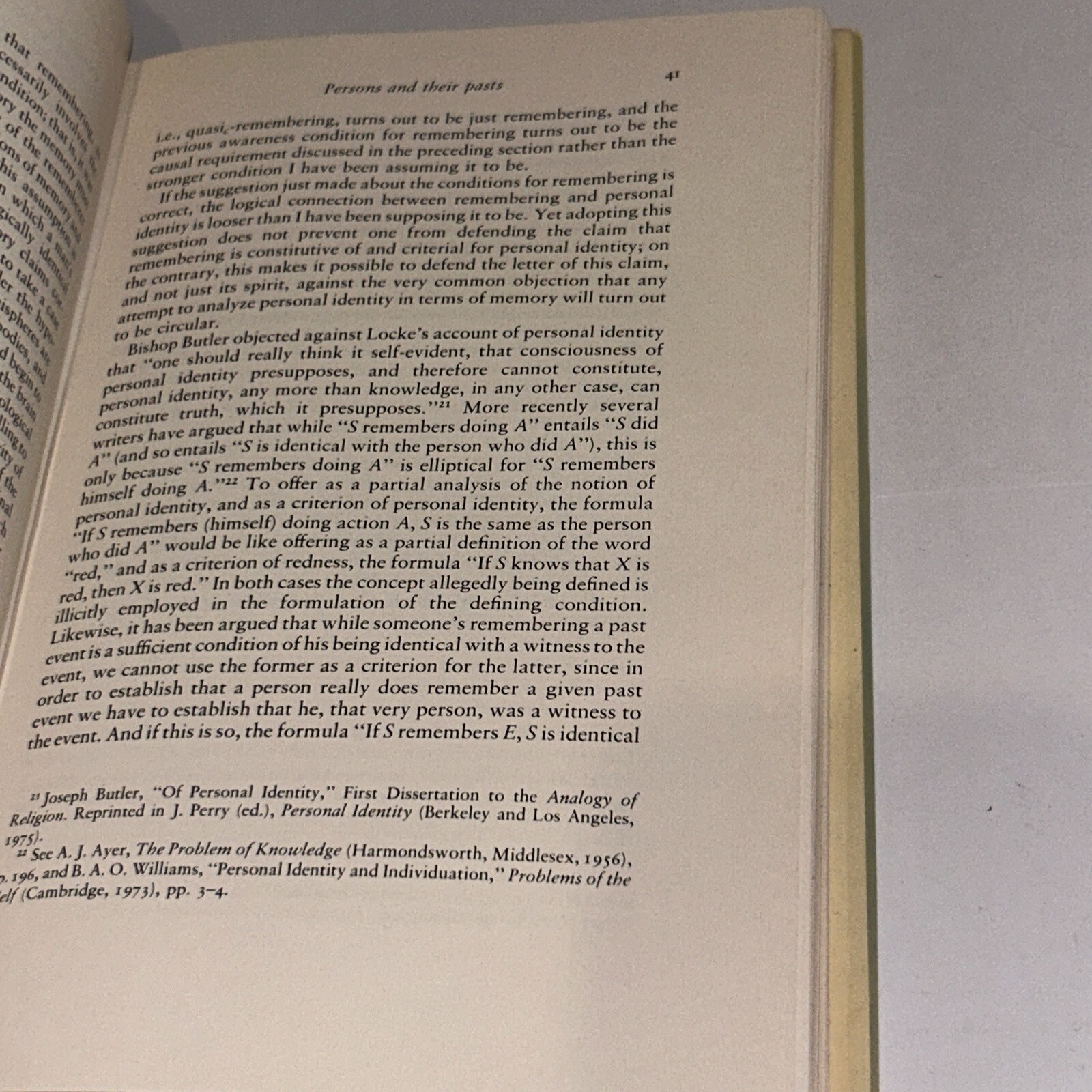 Identity, Cause, and Mind: Philosophical Essays By Sydney Shoemaker (1984, HC)