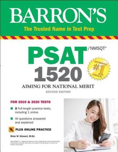 Barron’s PSAT/NMSQT 1520 with Online Test – Paperback – VERY GOOD