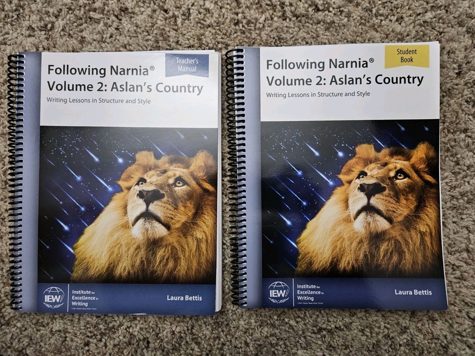 IEW Following Narnia Vol 2 Aslan’s Country Student Book & Teacher’s Manual