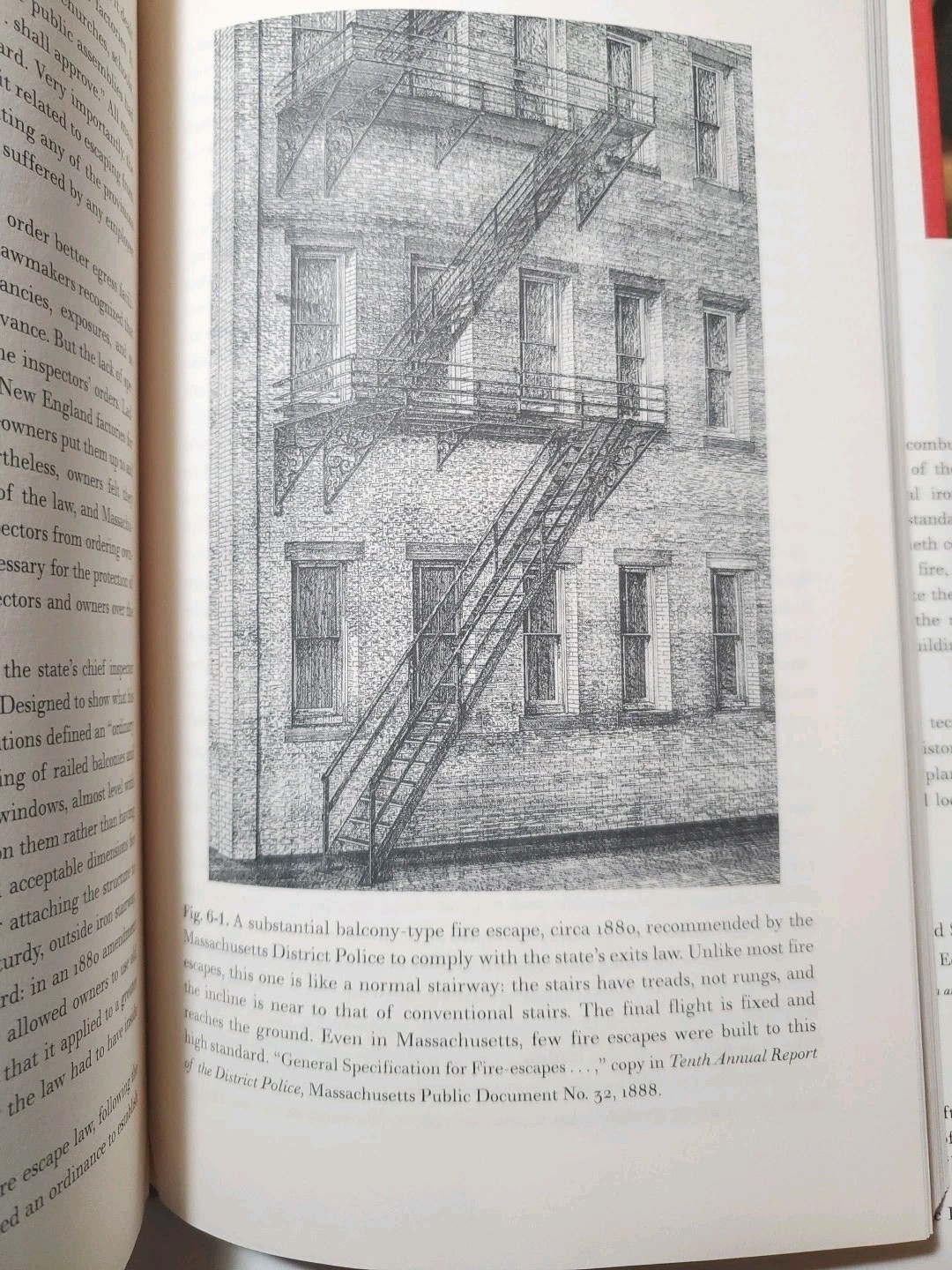 The Fireproof Building By Sara Wermiel Public Safety 2000 1st Edition HC DJ