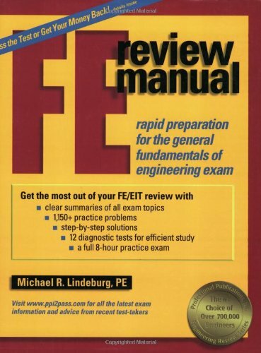 FE Civil Review Manual by Michael Lindeburg