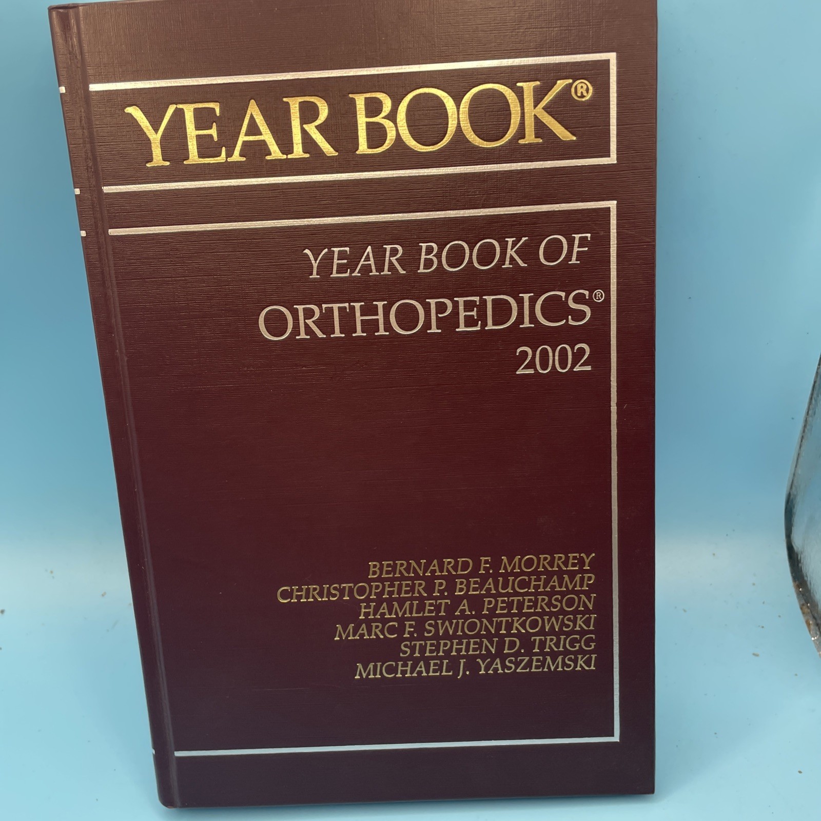 2002 Year Book of Orthopedics by Bernard F. Morrey (Hardcover)
